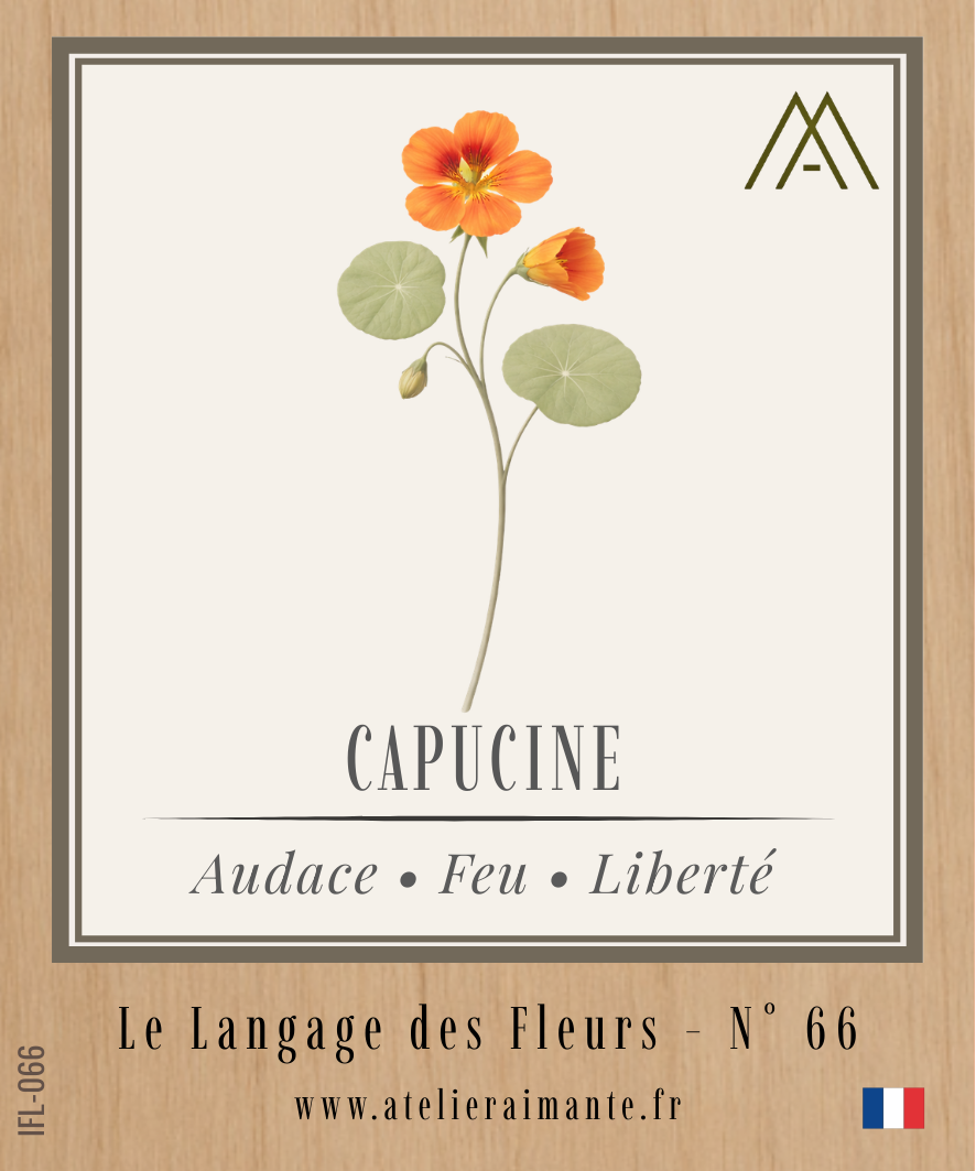 Magnet Instant FLEUR - Capucine - N°66