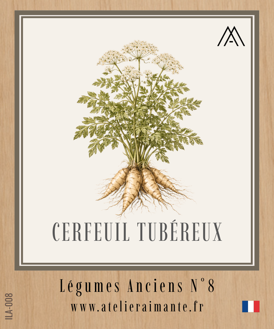 Cerfeuil Tubéreux - Légumes Anciens - N°8
