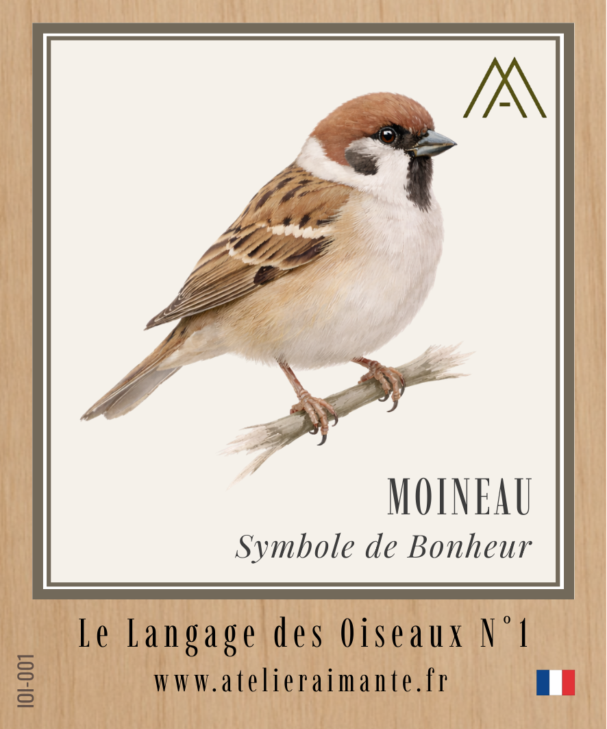 Moineau - Oiseaux - N°1