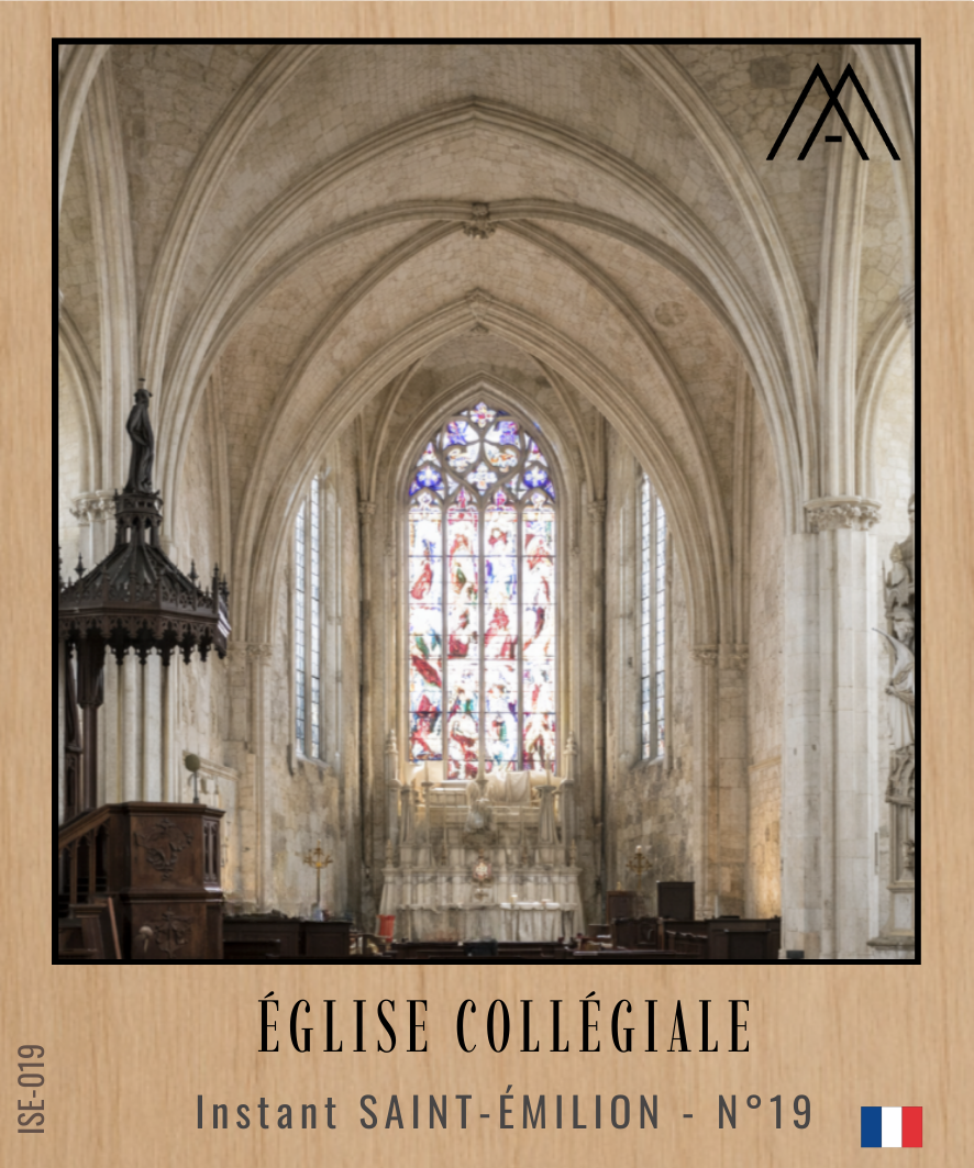 Magnet Instant SAINT-ÉMILION - Église Collégiale - N°19