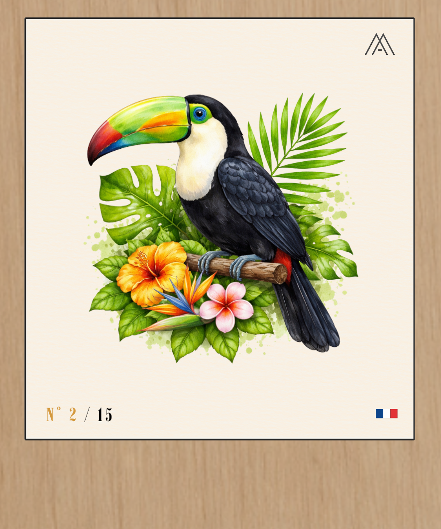 Toucan - Instant Oiseaux Exotiques - N°2