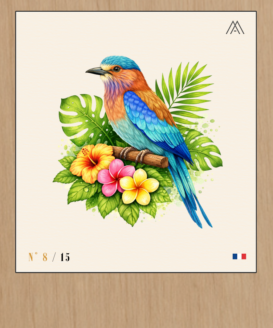 Rollier - Instant Oiseaux Exotiques - N°8