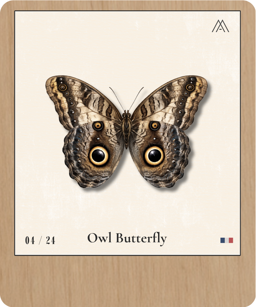 Owl Butterfly - Instant Papillon - N° 4